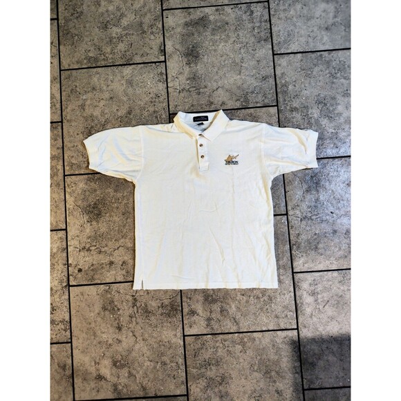 Cumberland Bay Tiburon Entertainment Vintage Electronic Arts Mens Polo Large EA - Picture 10 of 10